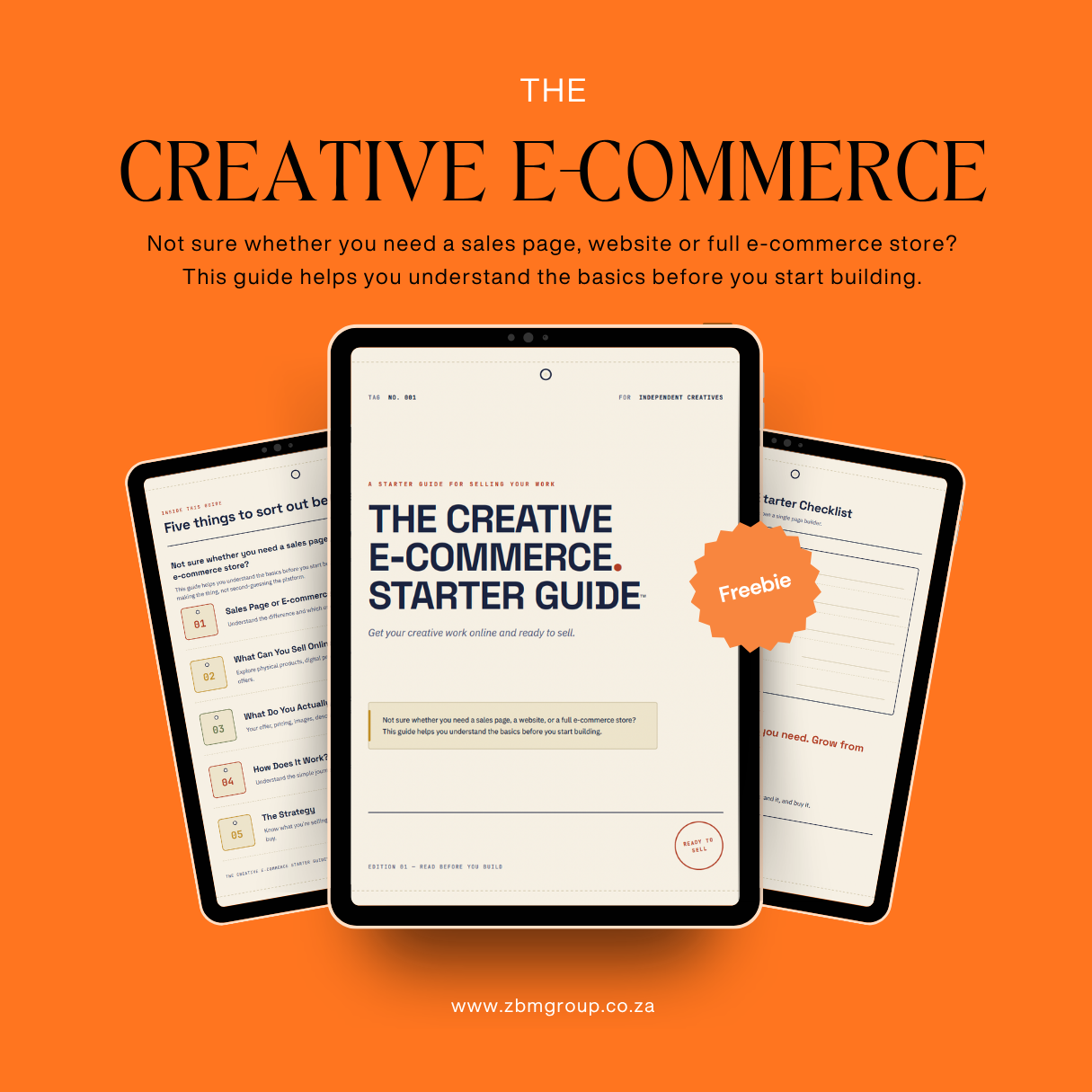 FREE | The Creative E-commerce Starter Guide™